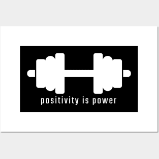 Positivity is Power Posters and Art